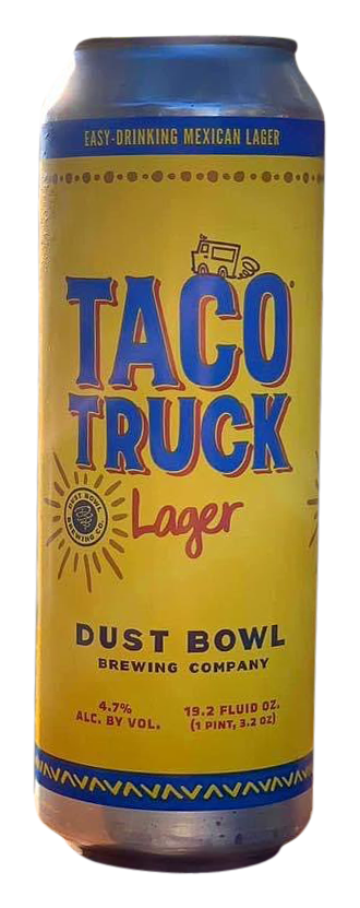 Taco Truck Lager - Dust Bowl Brewing Co.