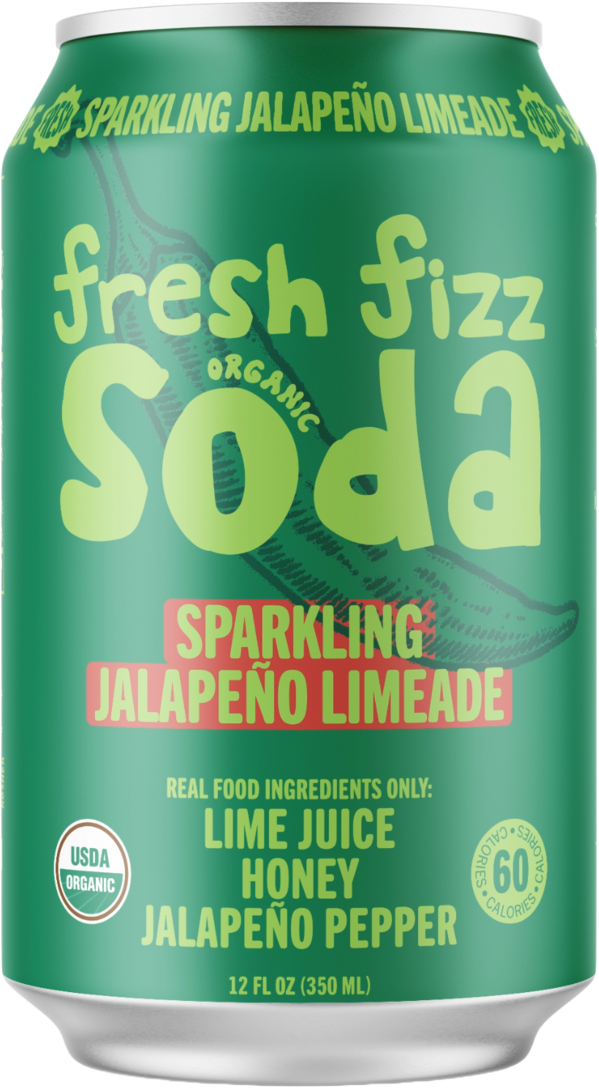 Jalapeno Lime Soda - Fresh Fizz Sodas