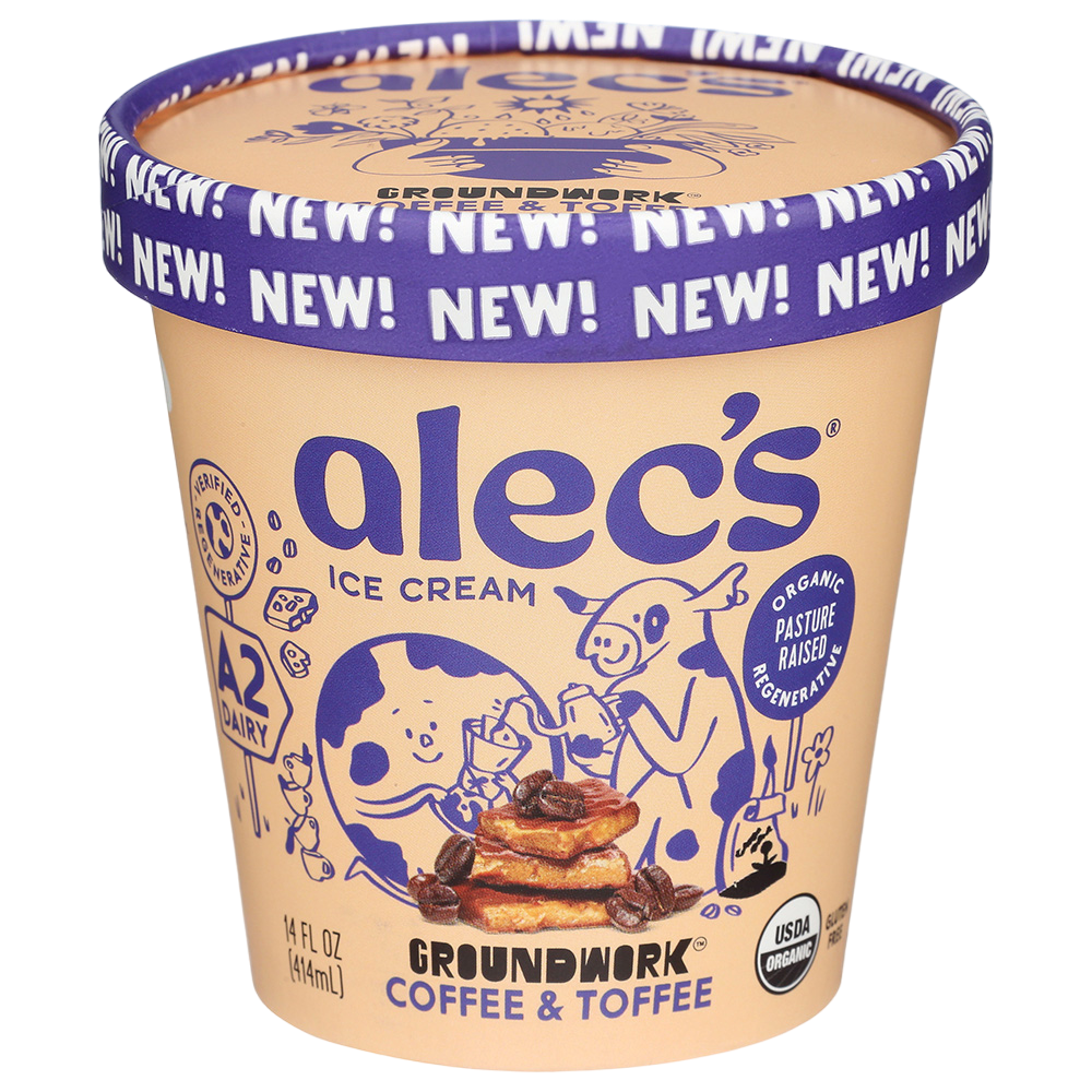 Coffee & Toffee A2 Ice Cream - Alec's