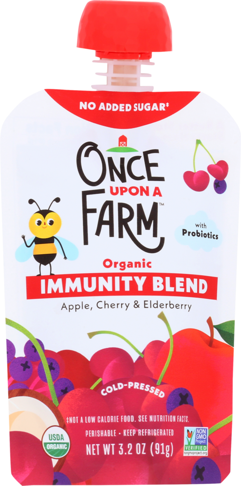 Apple Cherry Elderberry Blend - Once Upon A Farm
