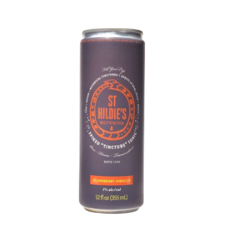 Elderberry Hibiscus Hard Seltzer - St. Hildie's
