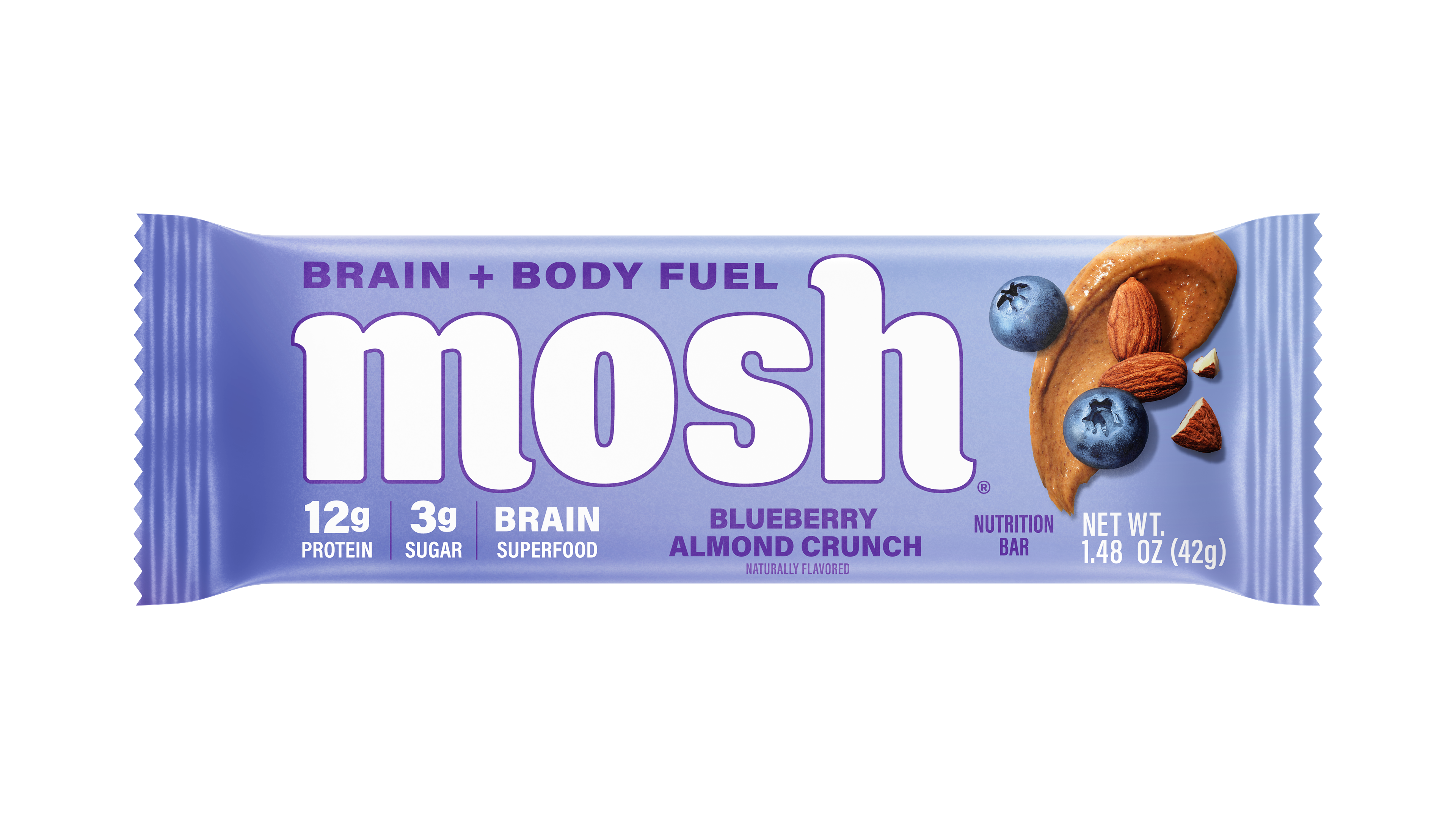 激レア アングラ Brother Most - Mood & Intensity Mosh Blueberry Almond Protein Bar - Erewhon