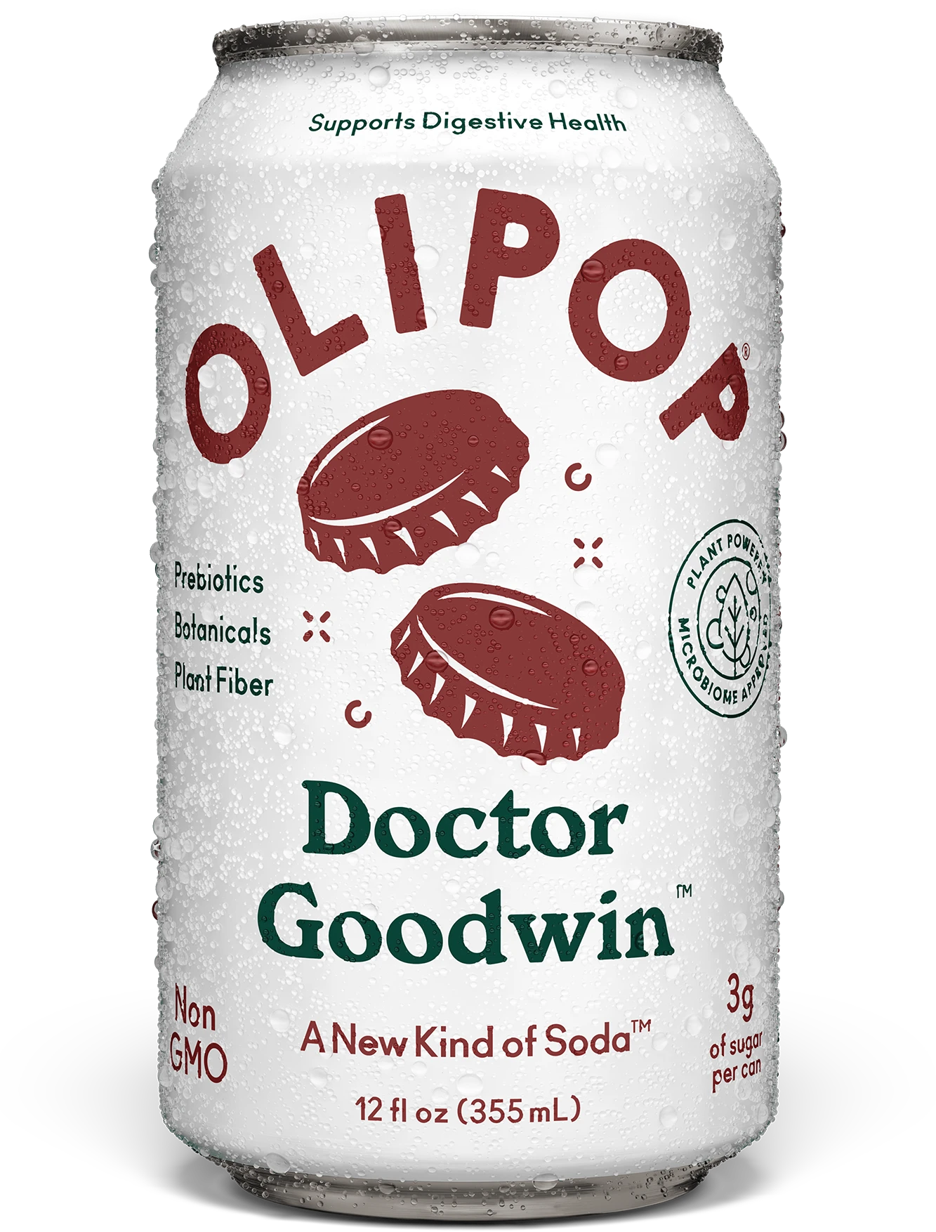 OliPop Doctor Goodwin Prebiotic Soda - Erewhon