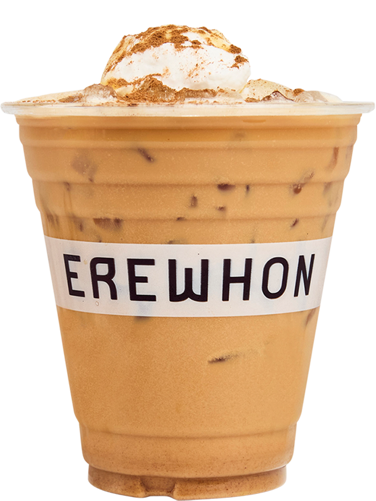 Superfood Caramel Iced Latte