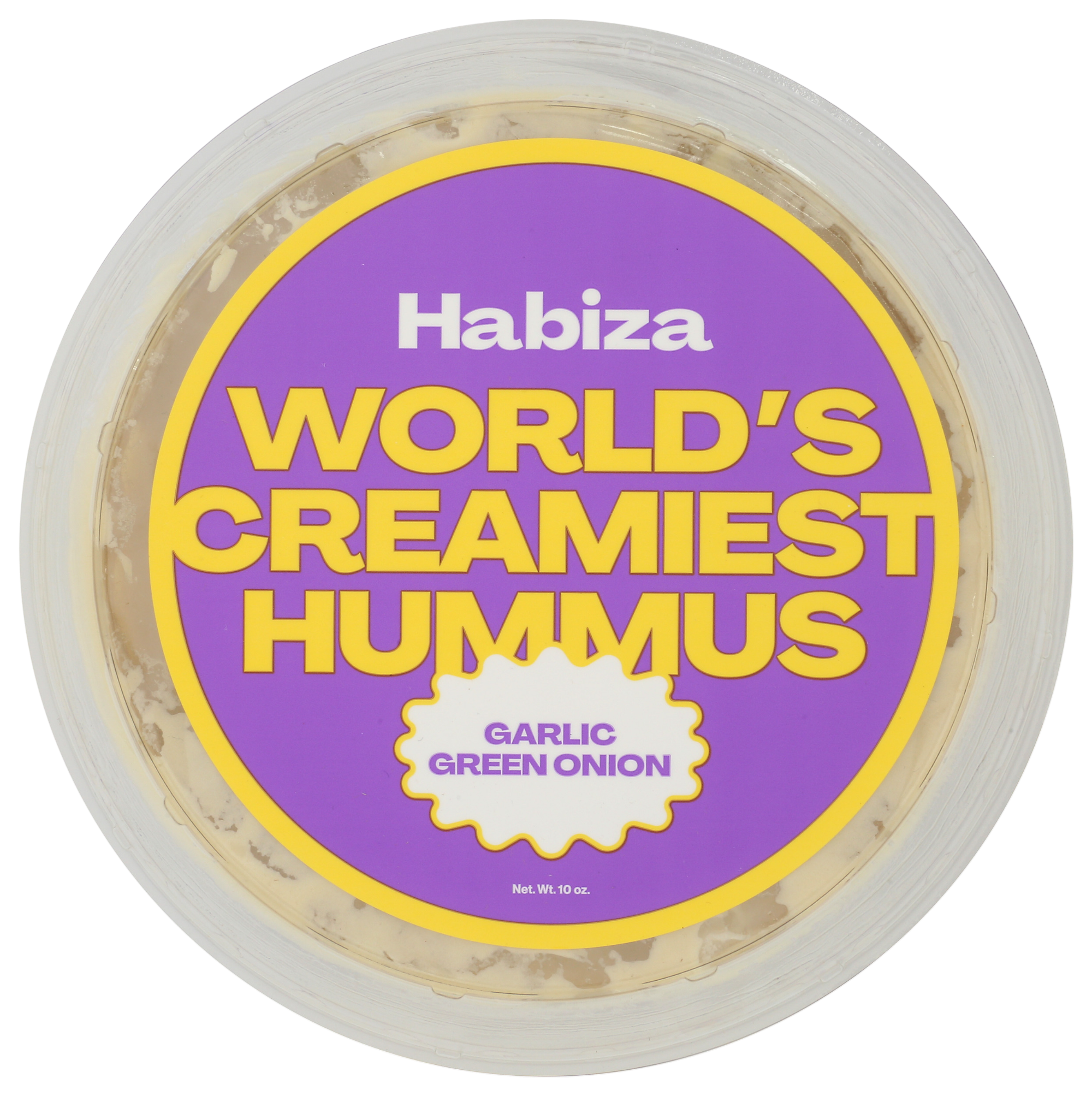Garlic Green Onion Hummus - Habiza Hummus