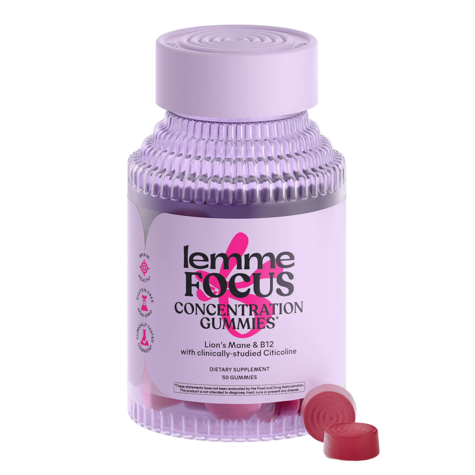 Lemme Focus Concentration Gummies - Erewhon