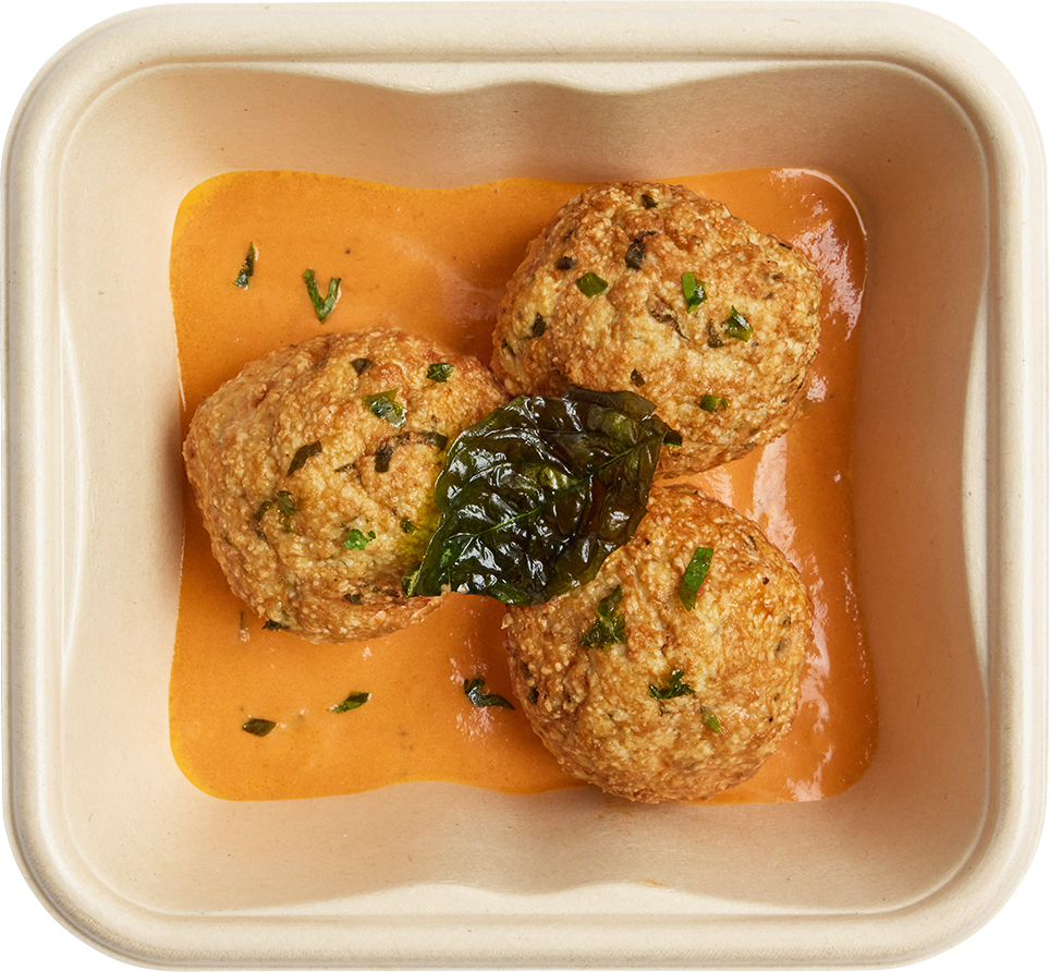 Turkey Meatballs with Vodka Sauce (Prepack)