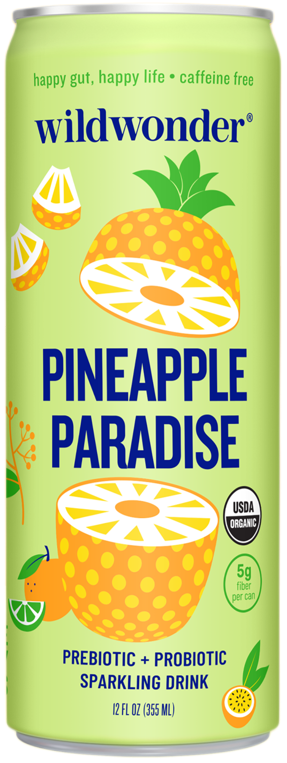 Pineapple Probiotic Sparkling Drink - Wildwonder