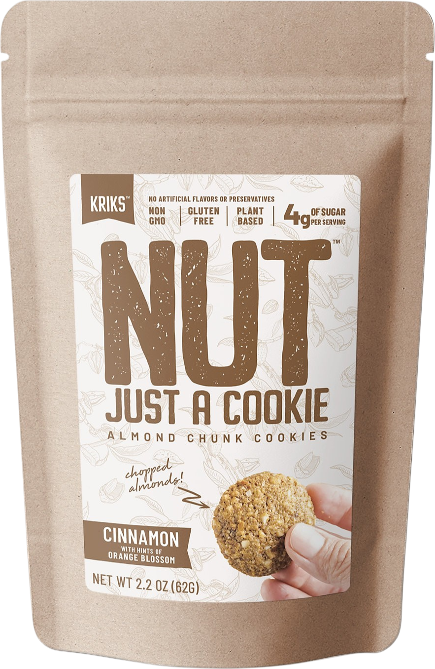 Almond Cinnamon Cookie Crisps - Kriks Foods