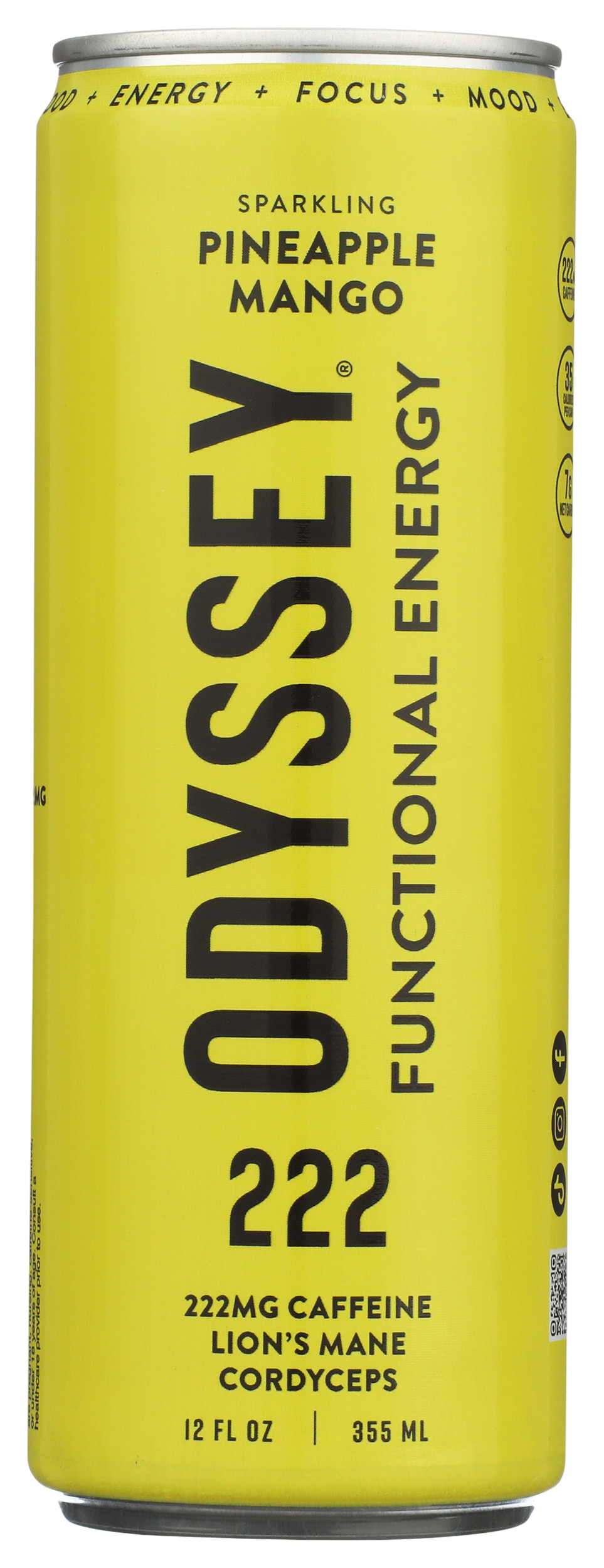 Odyssey Elixir Pineapple Mango Energy - Erewhon