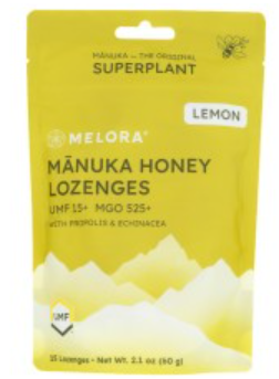 Melora Manuka Honey Propolis Lozenges - Erewhon