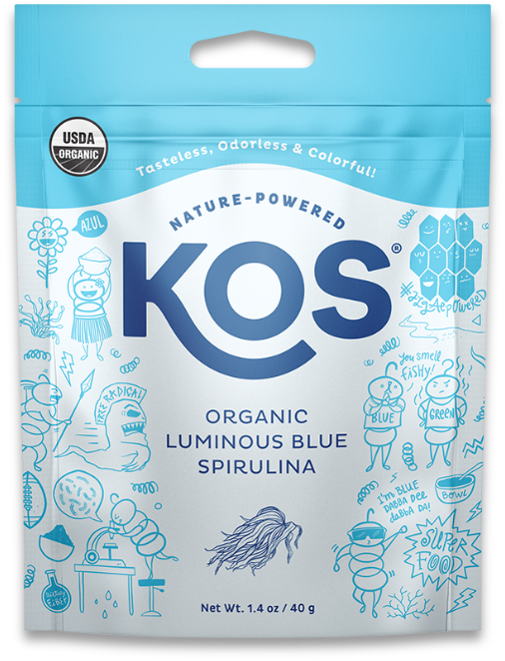 Organic Luminous Blue Spirlulina Powder