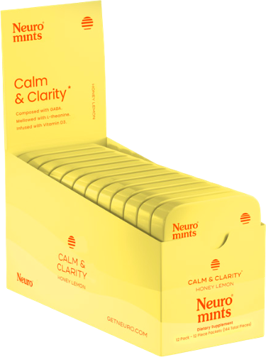 Neuro Calm & Clarity Honey Lemon Mints - Erewhon