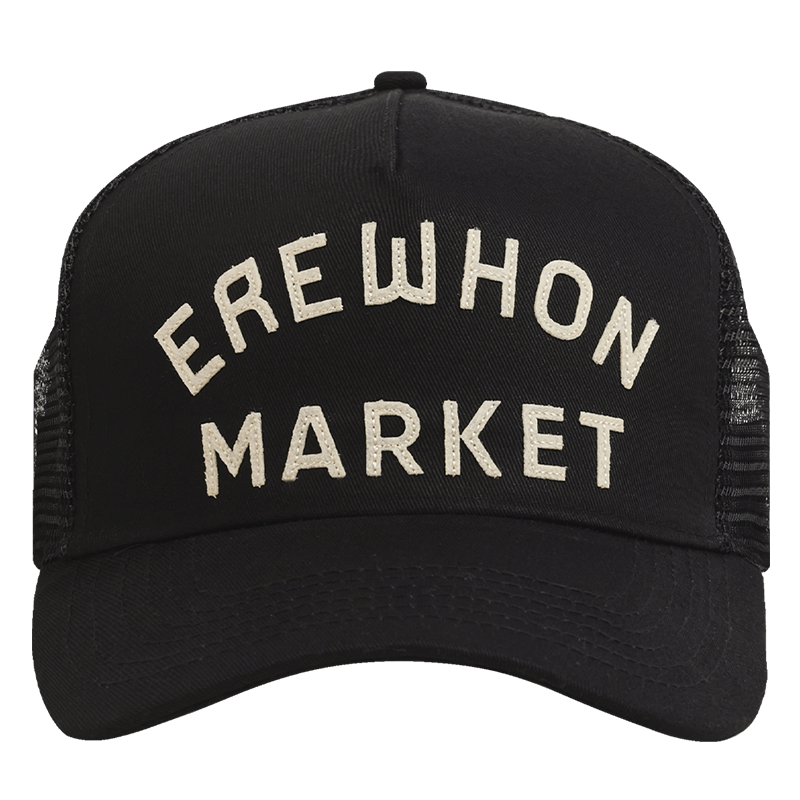 EREWHON エレウォン　キャップ　ブラック Erewhon Black Trucker Hat - Premium Mesh Cap