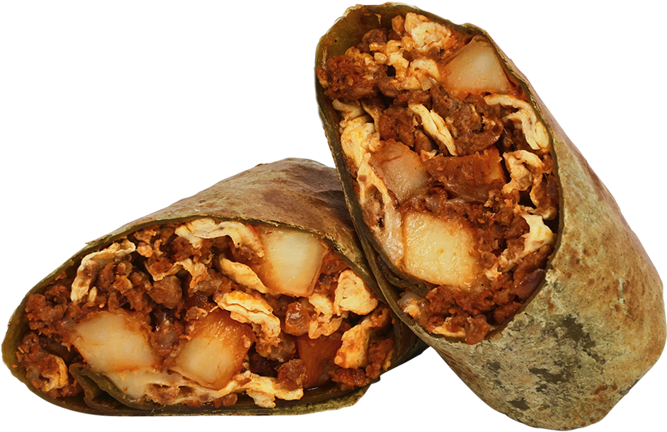 Chorizo & Egg Breakfast Burrito