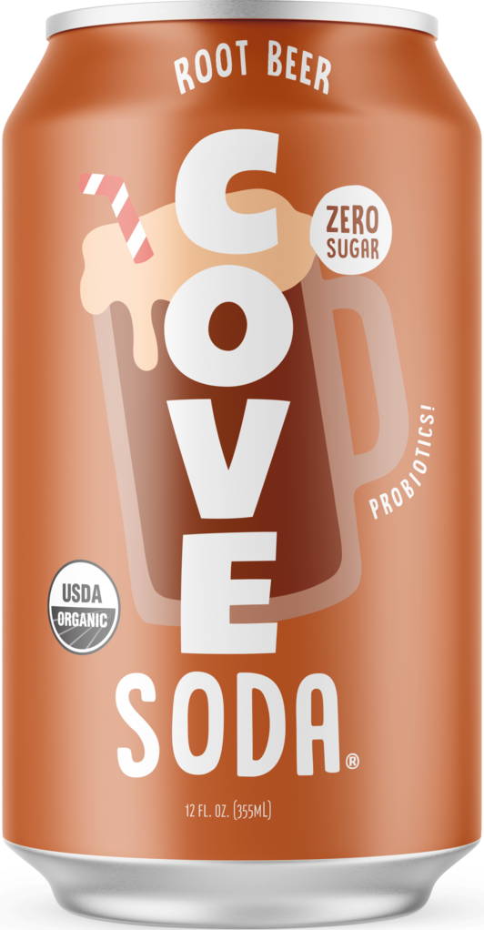 Cove Soda Probiotic Root Beer - Erewhon