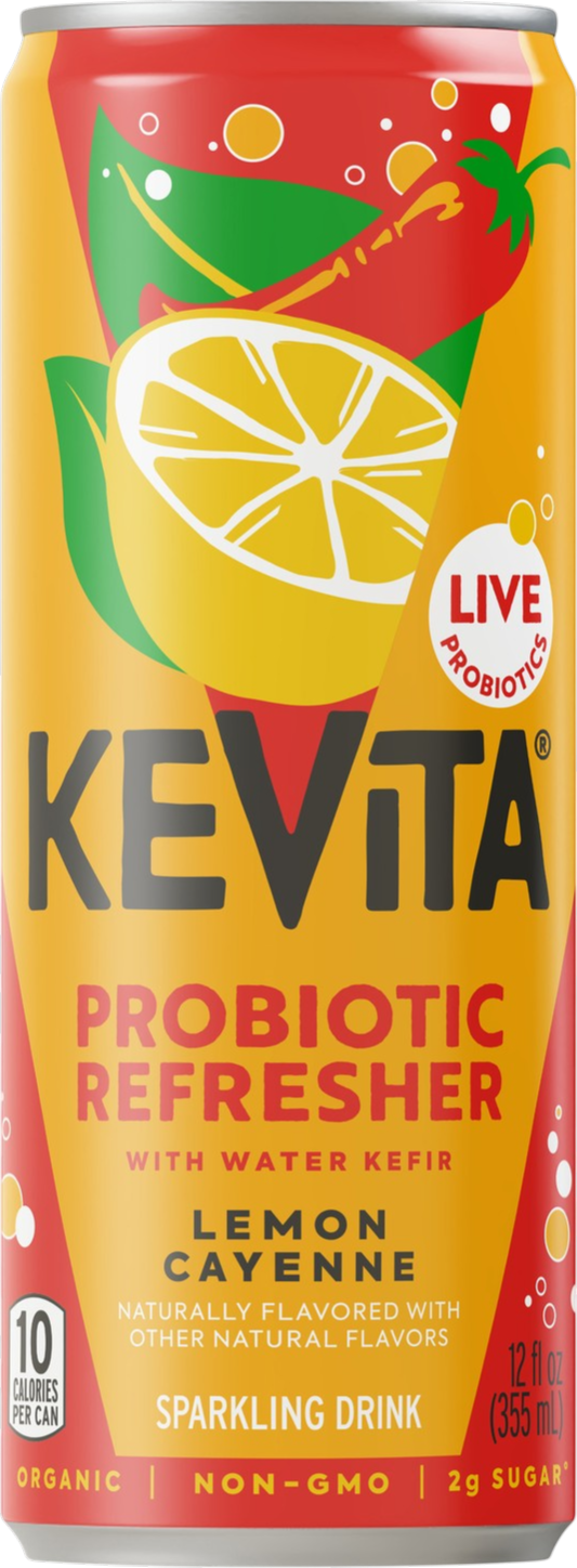 KeVita Lemon Cayenne Probiotic Drink - Erewhon