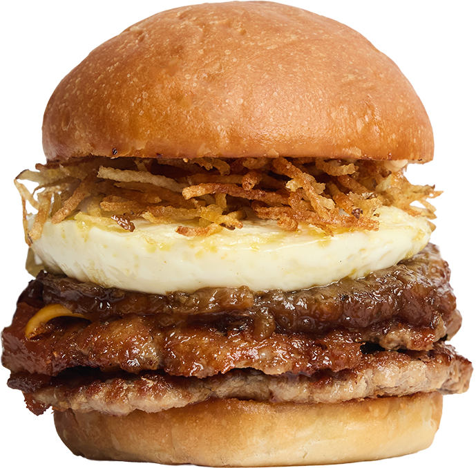 Breakfast Smashburger Slider