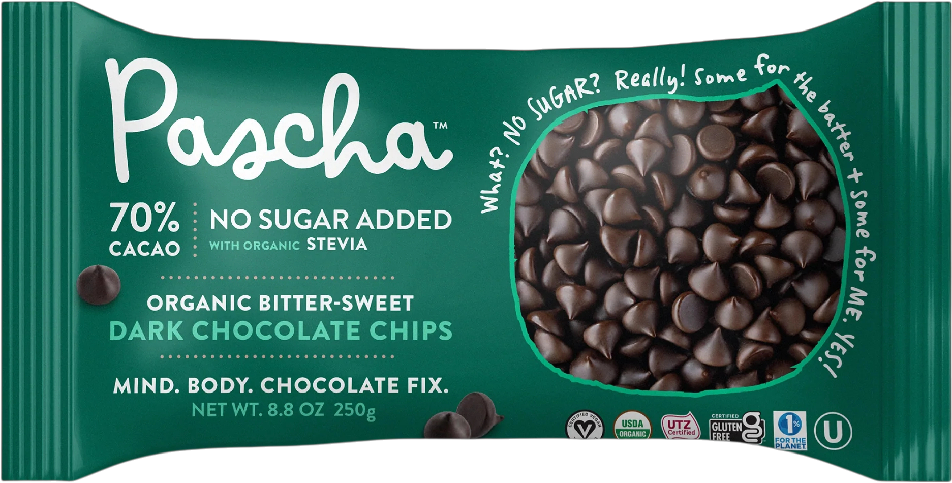 Pascha 70% Dark Chocolate Chips - Erewhon