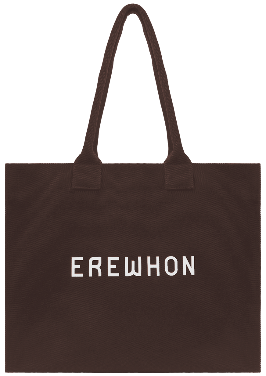 Roasted Brown Cotton Traveler Bag - Erewhon