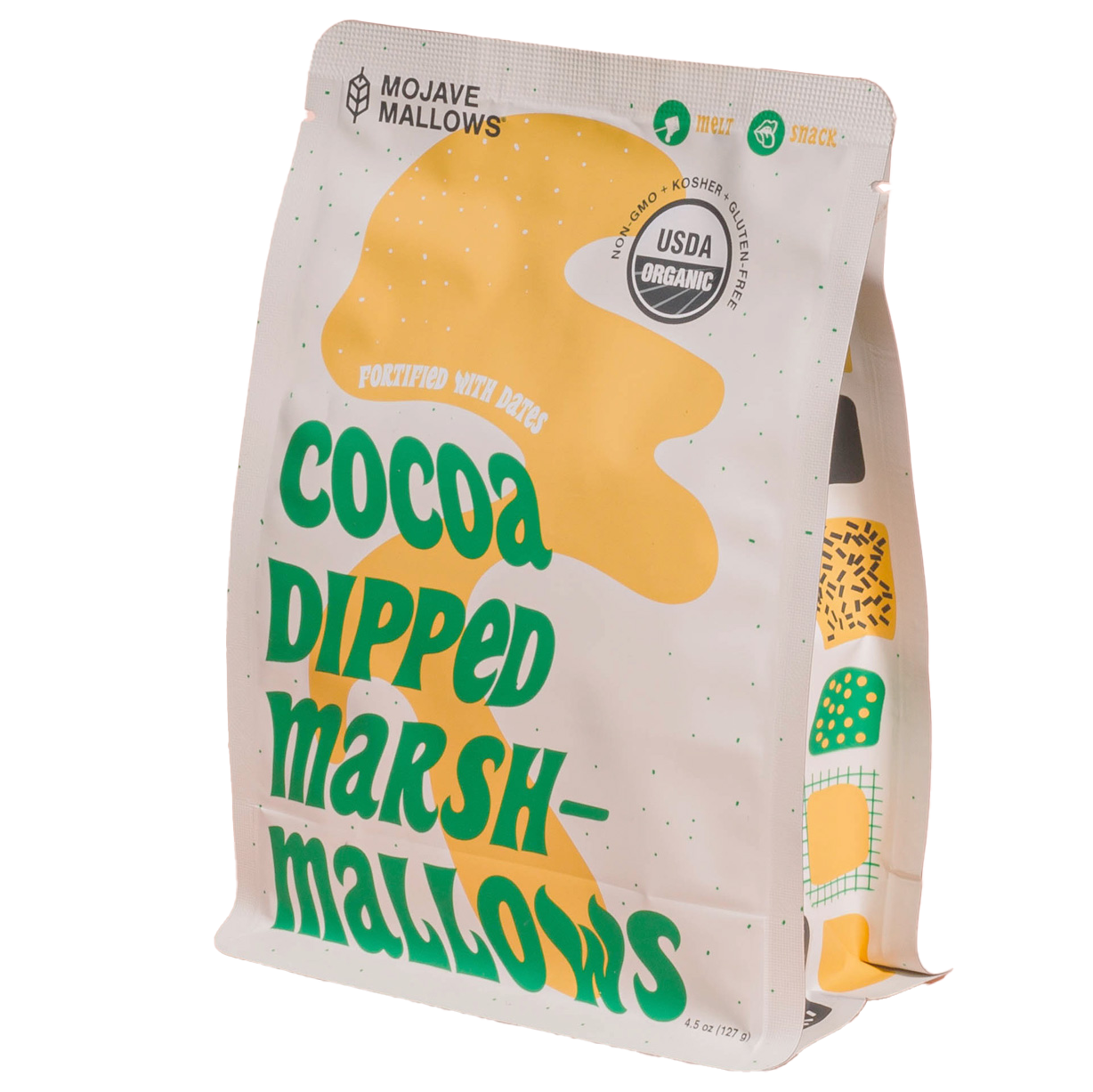 Mojave Mallows Cocoa Dipped Organic Marshmallows