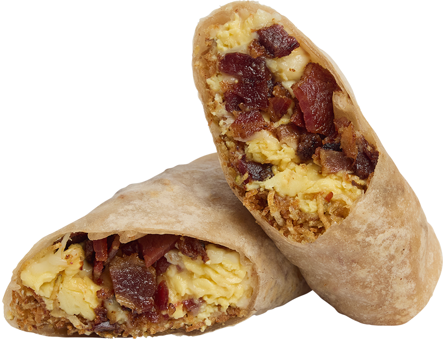 Bacon & Egg Breakfast Burrito (GF)
