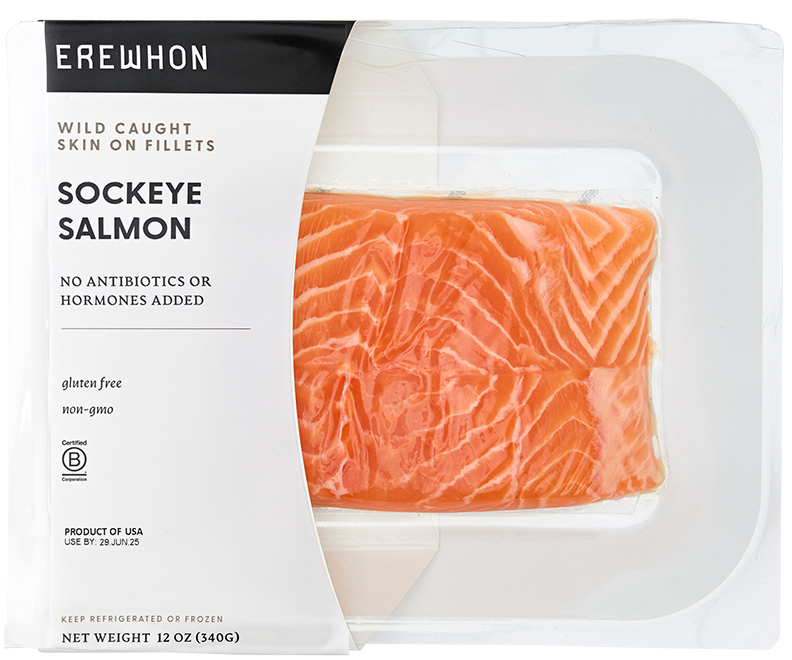 Wild Caught Sockeye Salmon Fillets - Erewhon