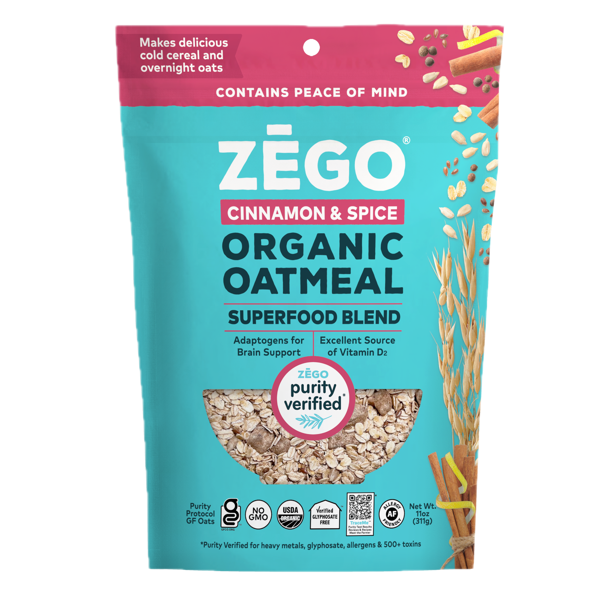 Cinnamon Spice Oatmeal