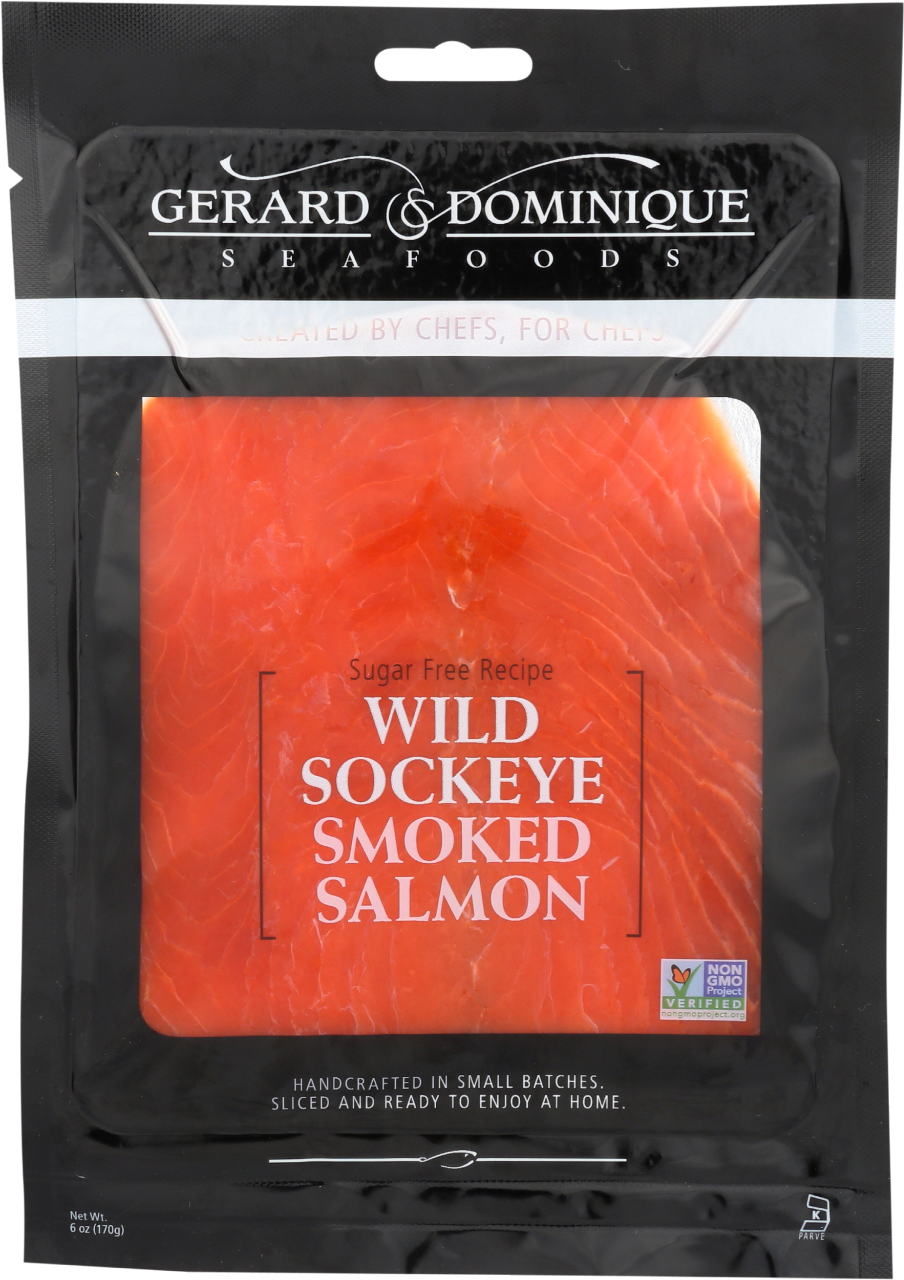 Wild Sockeye Smoked Salmon - Gerard & Dominque