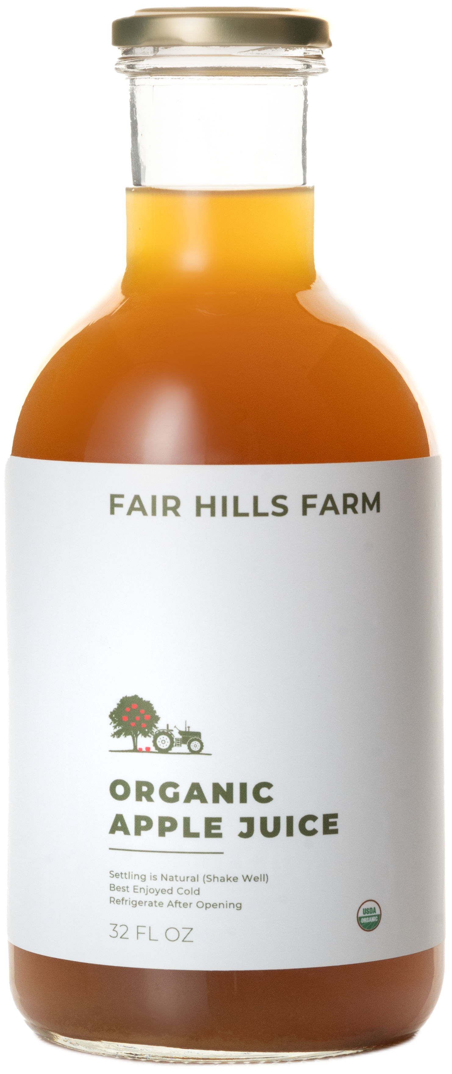 Cold-Pressed Apple Juice - Fair Hills Farm