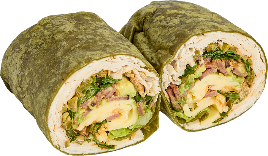 Spicy Turkey Club Wrap