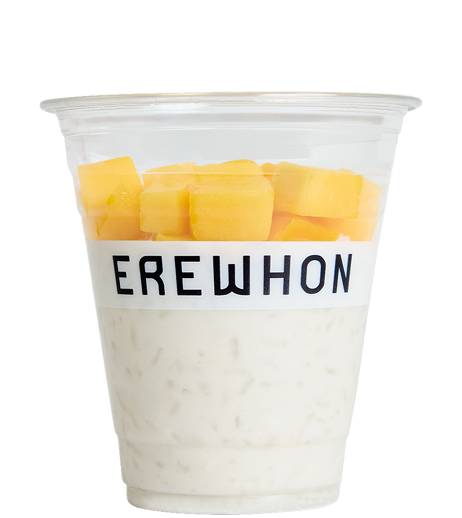 Coconut Rice Pudding & Fresh Mango